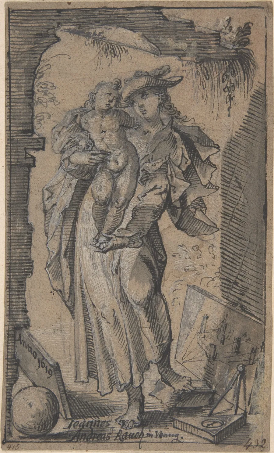 Allegory of Sculpture by Johann Andreas Rauch