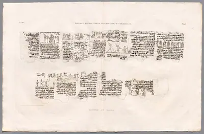 Description of Egypt: Thebes. Medynet-abou, Vol V, pl. 46