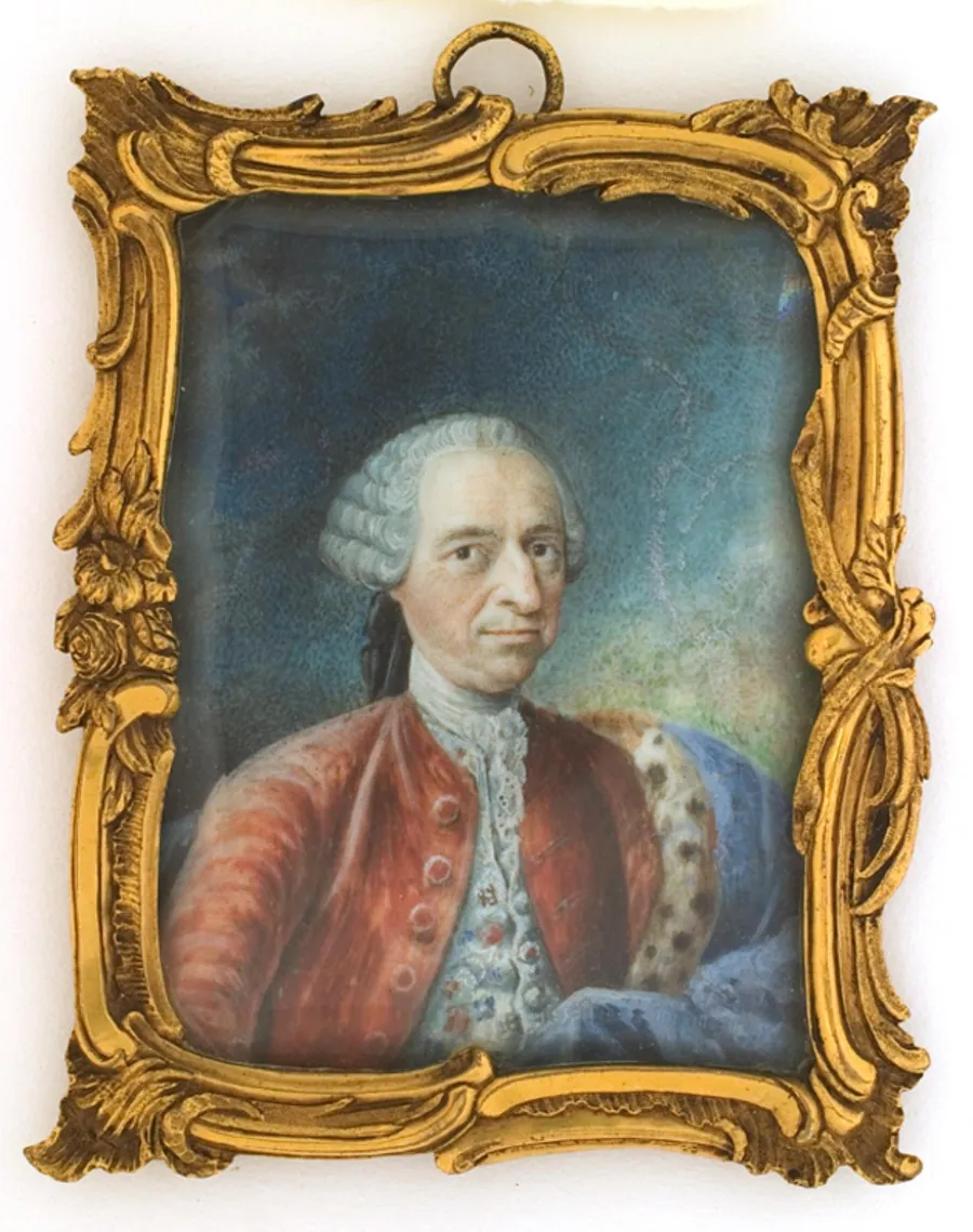 Ukendt mand kaldet Heinrich Carl Schimmelman by Andreas Thornborg
