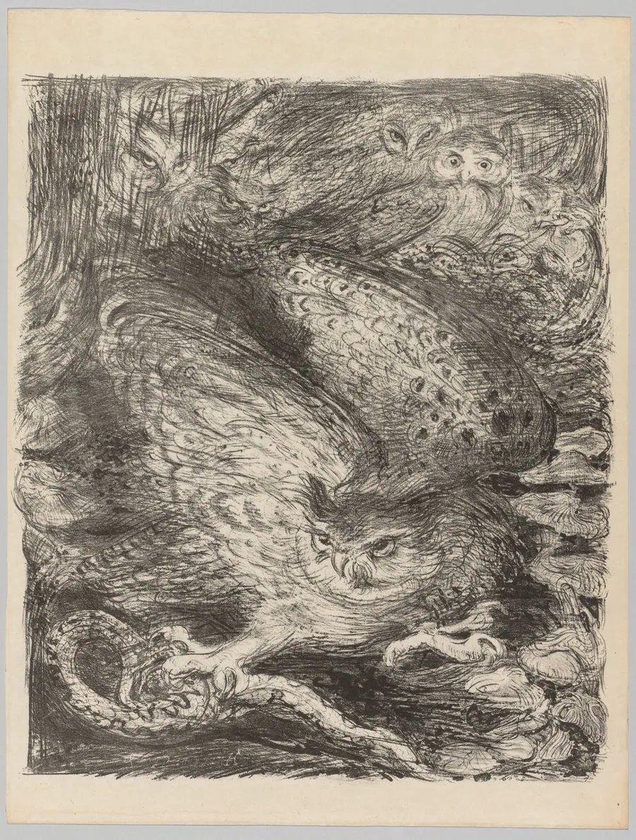 The Vintages!: Seven Owls and a Serpent by Henri de Groux