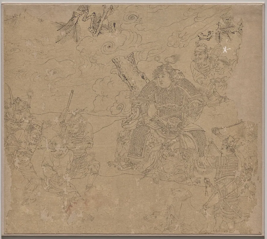 Album of Daoist and Buddhist Themes: Search the Mountain: Leaf 41