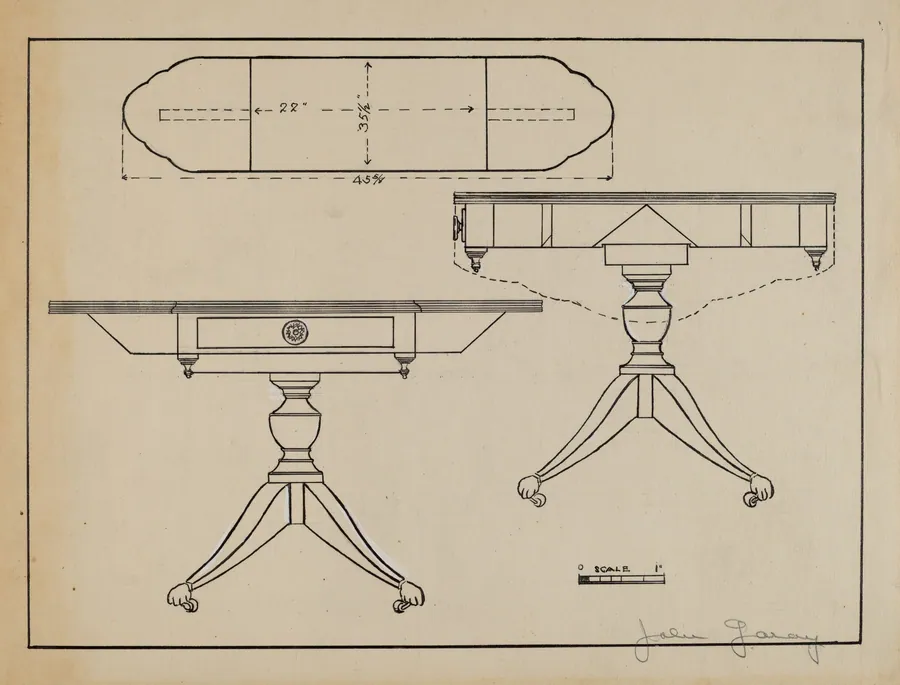 Pembroke Table by John Garay