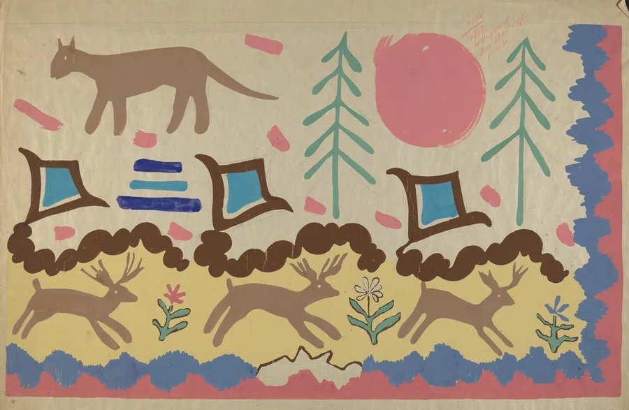 Textile by American 20th Century