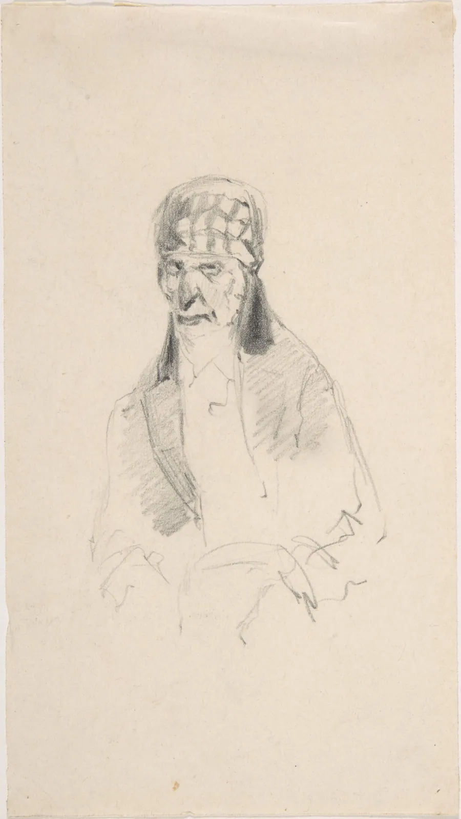 Man with a turban by Félicien Rops