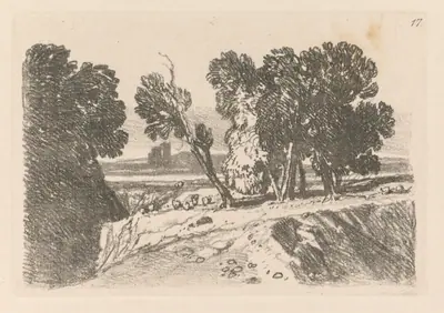 Liber Studiorum: Plate 17, A Study