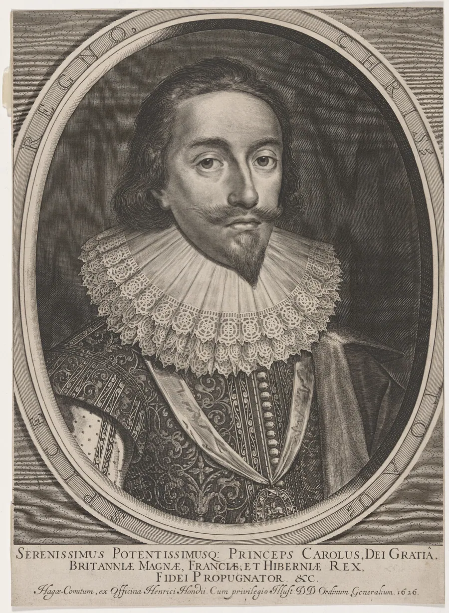 Charles I by Hendrik Hondius I