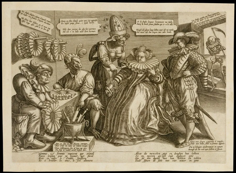 The Pride of Women: Ruffs by Maerten de Vos