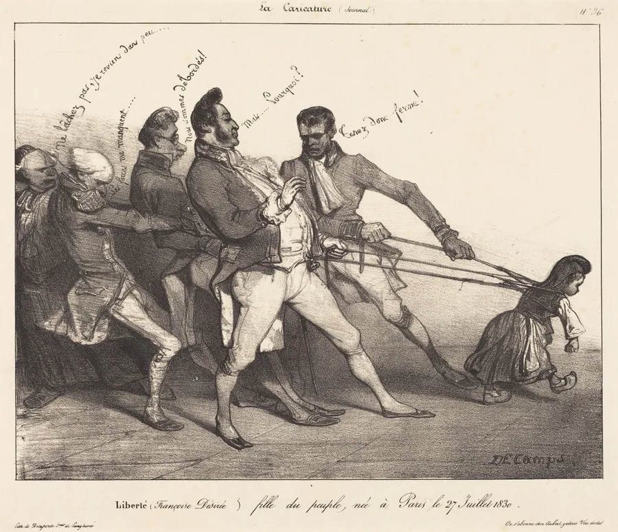 Liberté by Alexandre-Gabriel Decamps