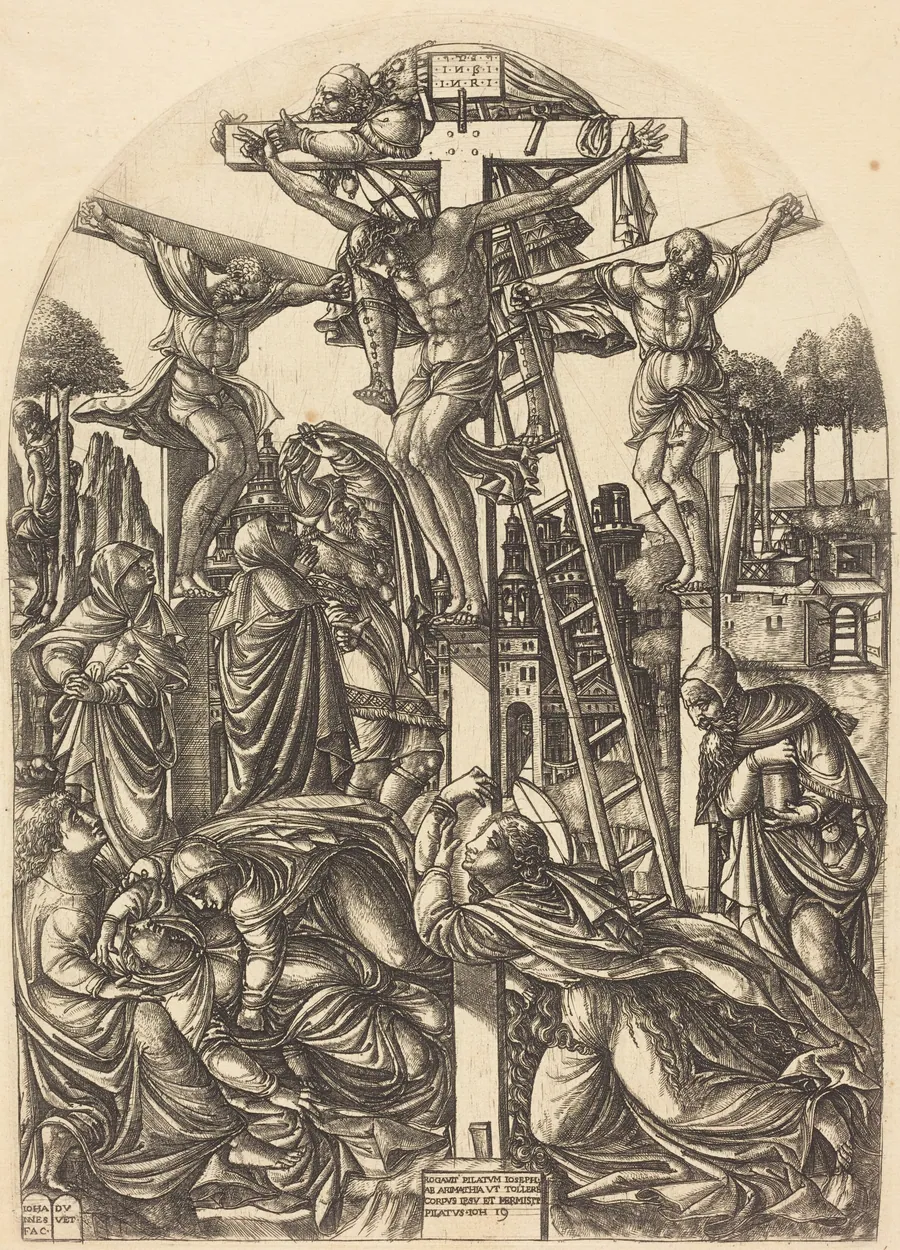 The Deposition by Jean Duvet