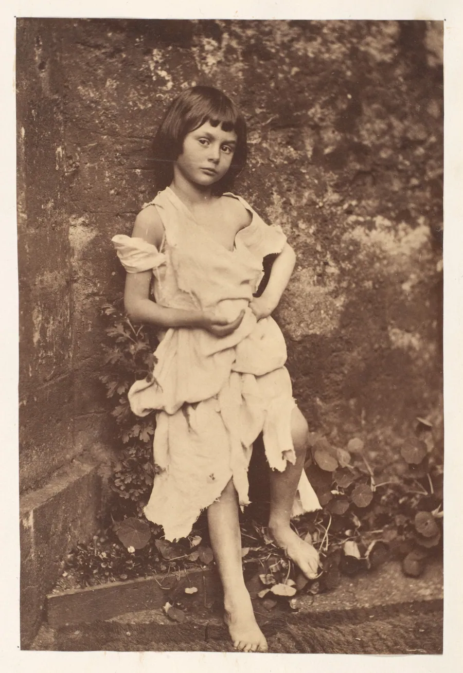 Alice Liddell as "The Beggar Maid" by Lewis Carroll
