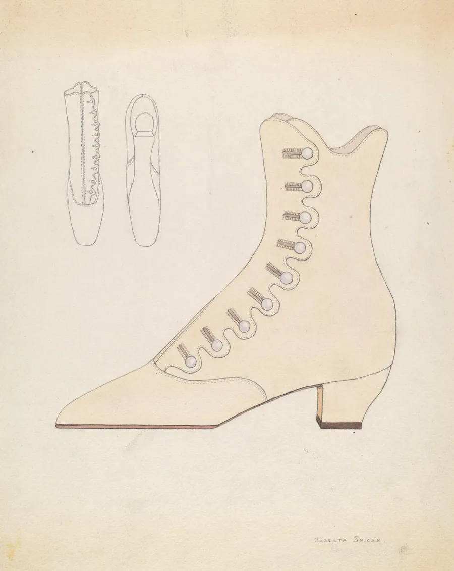 Woman's Shoe by Roberta Spicer