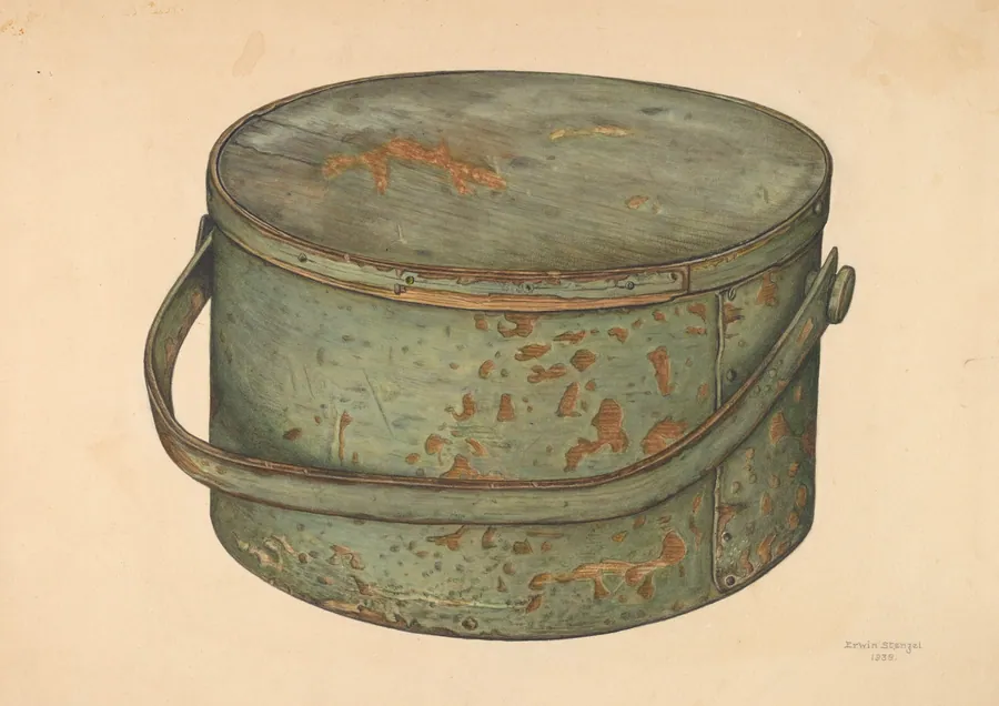Sugar Pail with Cover by Erwin Stenzel