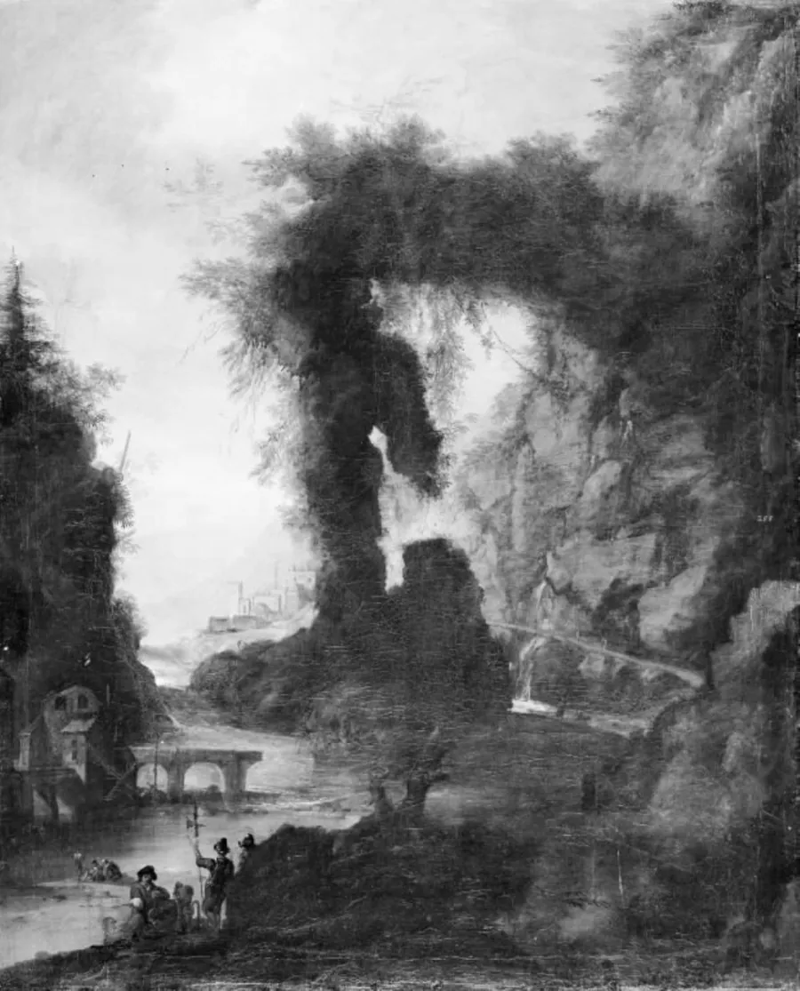 Klippelandskab by Joachim Franz Beich