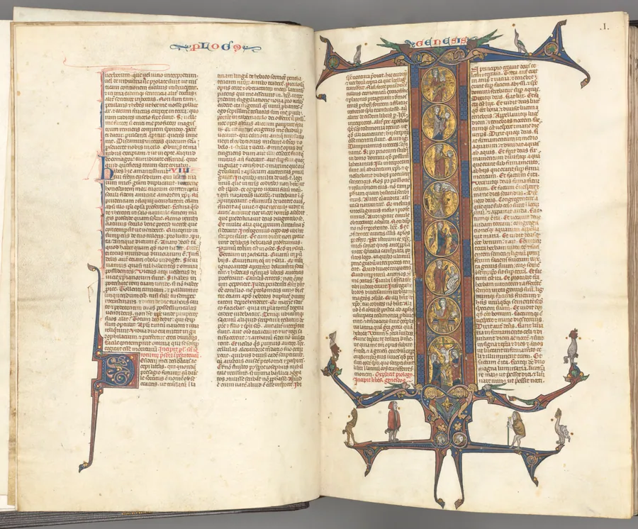 Fol. iii v,  Foliated Initial