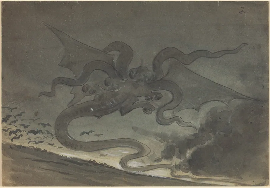 Flying Monster by Robert Caney