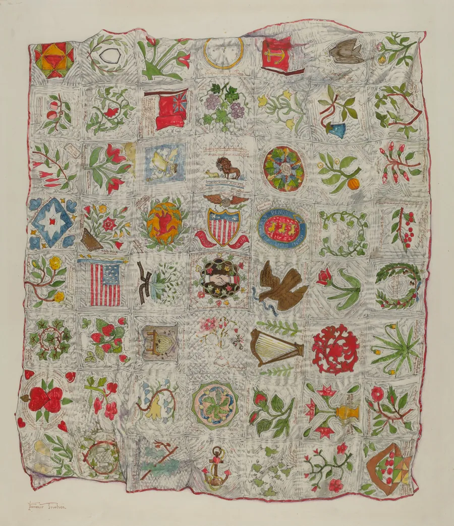 Friendship Quilt by Florence Truelson
