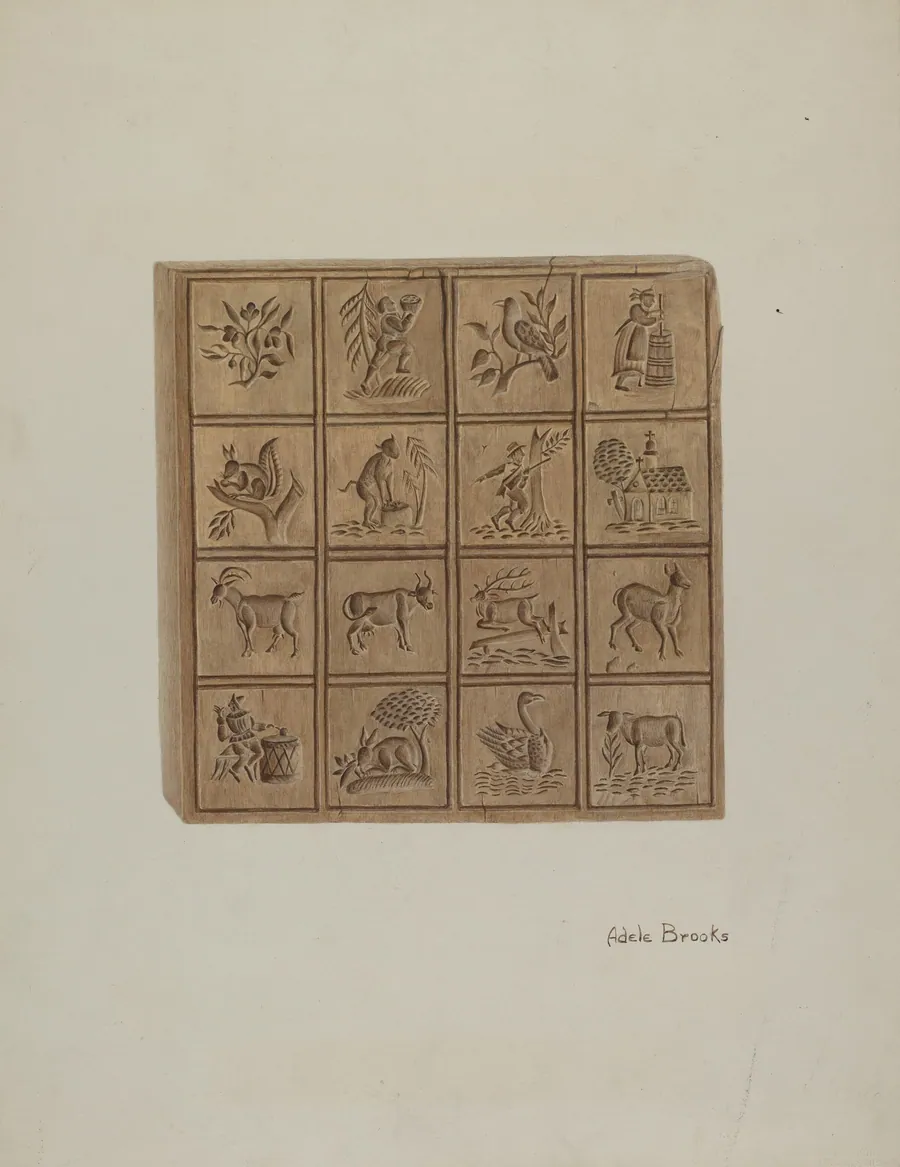 Pa. German Cookie Cutter by Adele Brooks