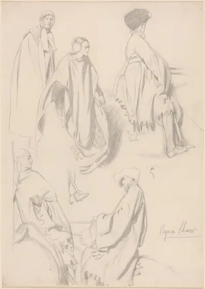 Studies of Men and Women in Medieval Dress