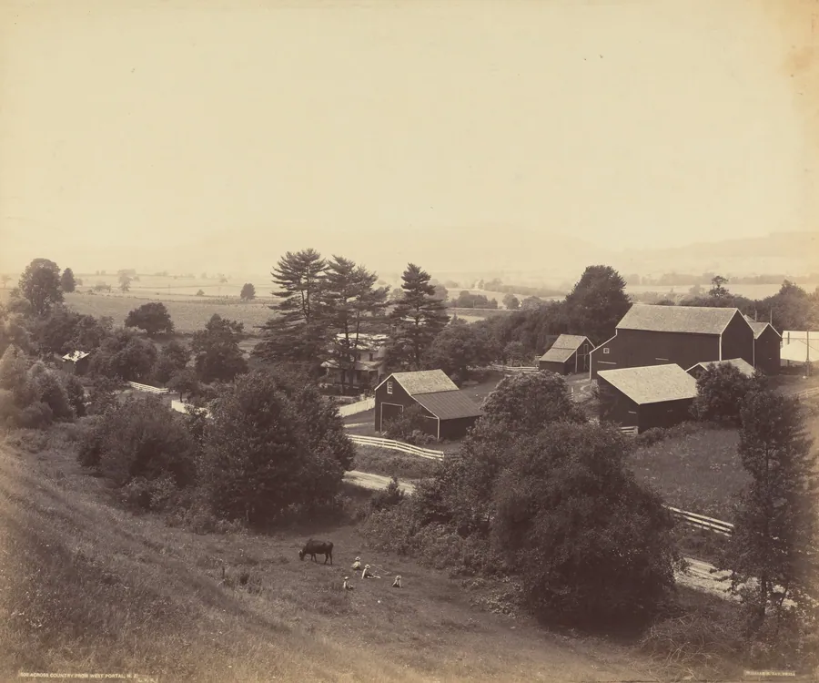 Across Country from West Portal, N.J. by William H. Rau