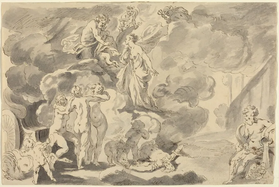 Death of Phaeton by Michael Burghers