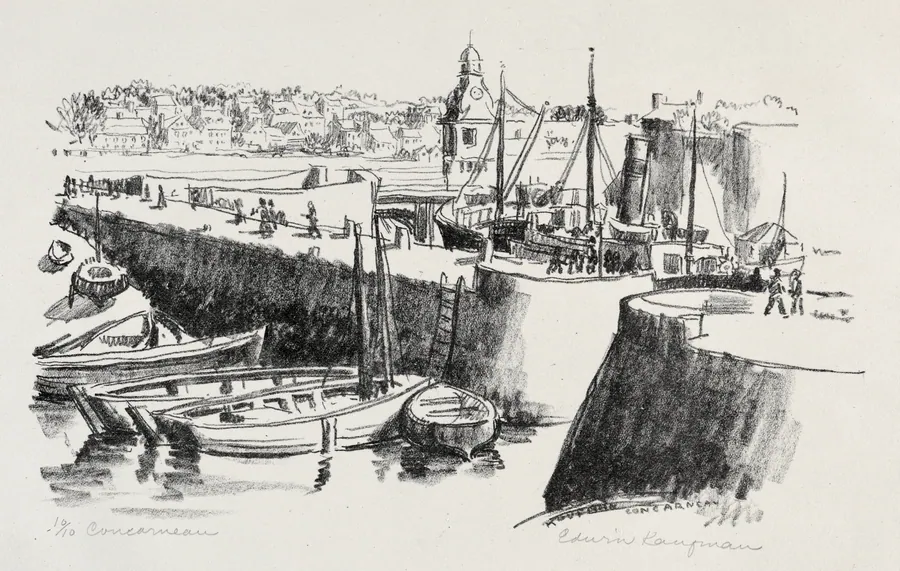 Concarneau by Edwin Kaufman