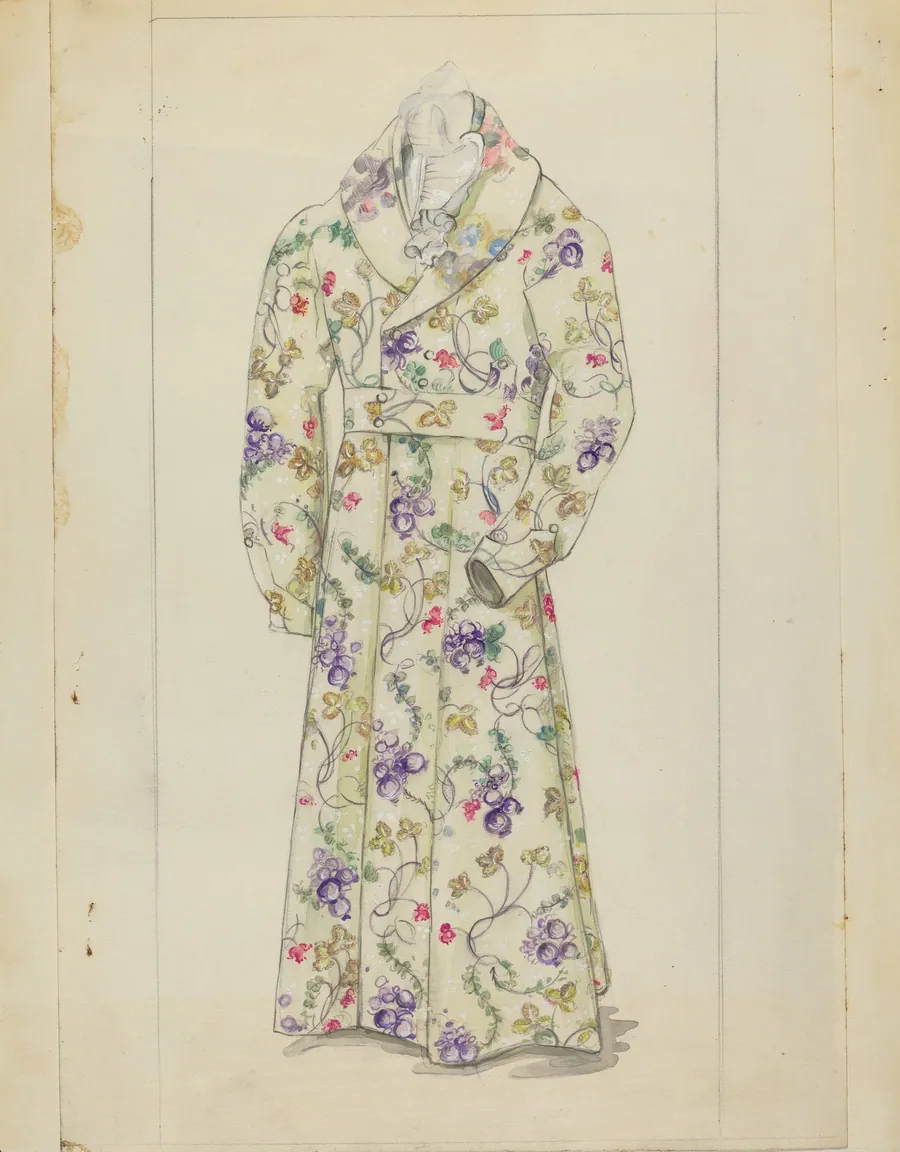 Man's Dressing Gown by Jessie M. Benge