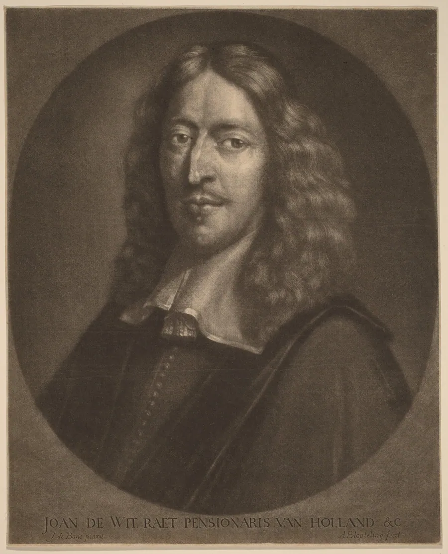 Johan de Wit by Abraham Blooteling