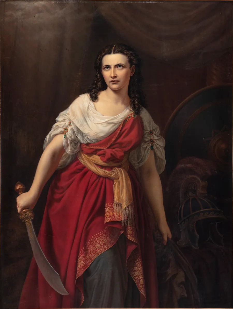 Judith med Holofernes' hoved by F.L. Storch