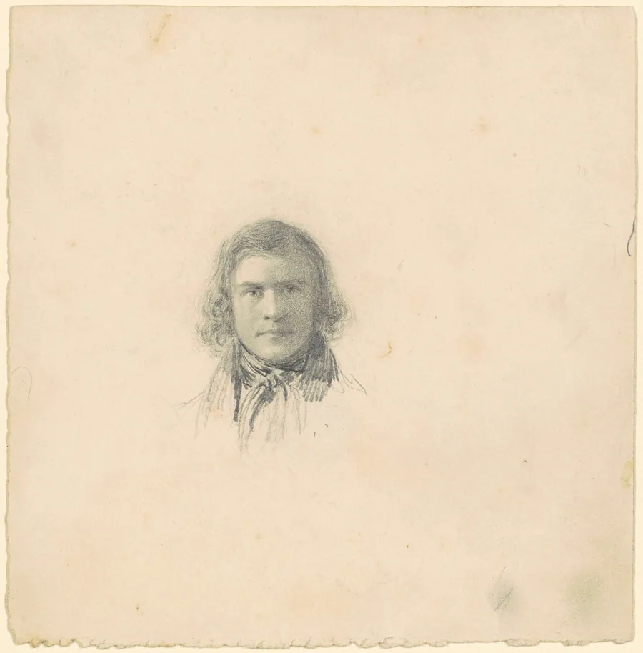 Self-Portrait [recto] by Seth Wells Cheney