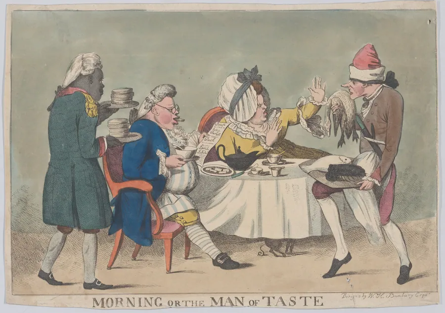 Morning, or, the Man of Taste by Henry William Bunbury