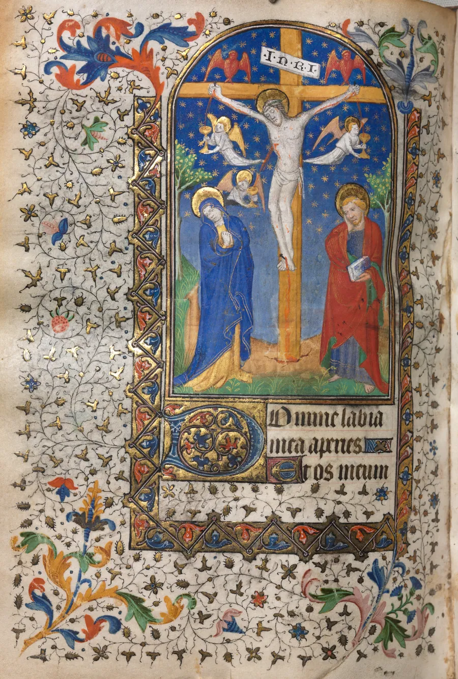 Book of Hours (Use of Paris): Crucifixion by Boucicaut Master