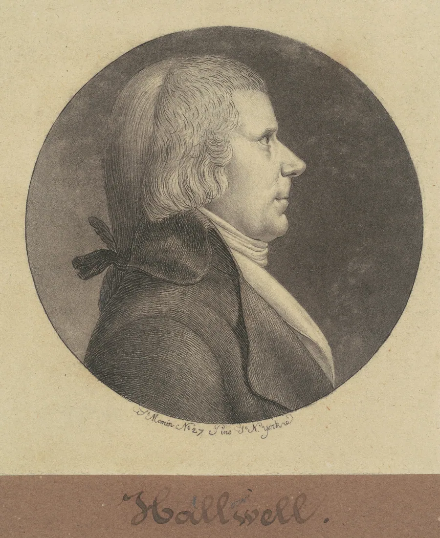 Hallwell by Charles B. J. Févret de Saint-Mémin