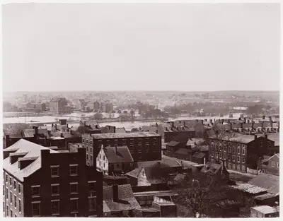 Richmond, Virginia. Looking toward Manchester