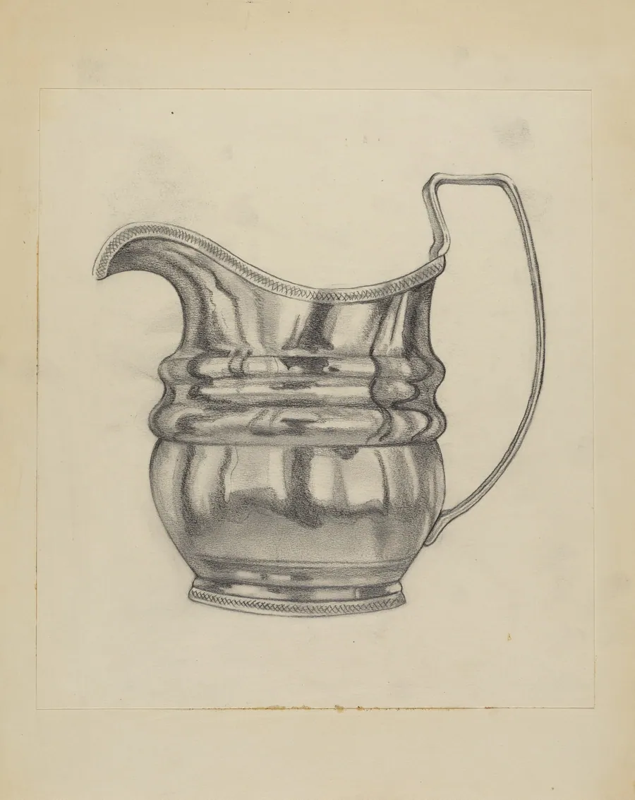 Silver Pitcher by Frank Fumagalli