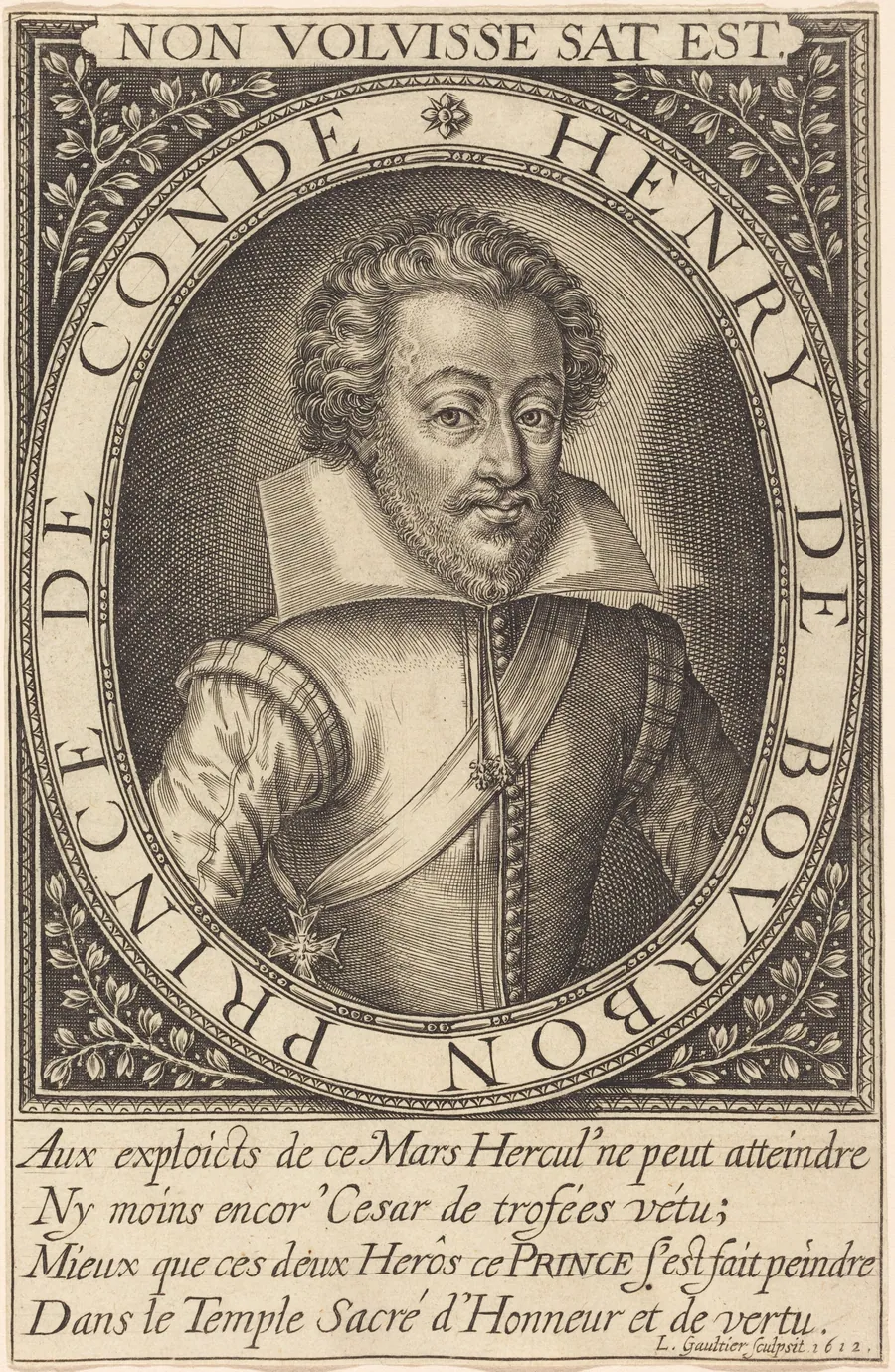 Henry de Bourbon, Prince de Conde by Léonard Gaultier