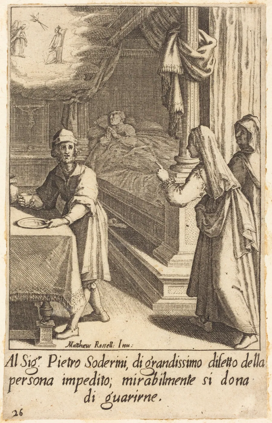 Pietro Soderini by Jacques Callot