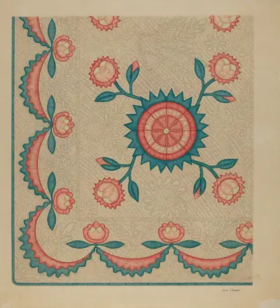 Appliqued Quilt