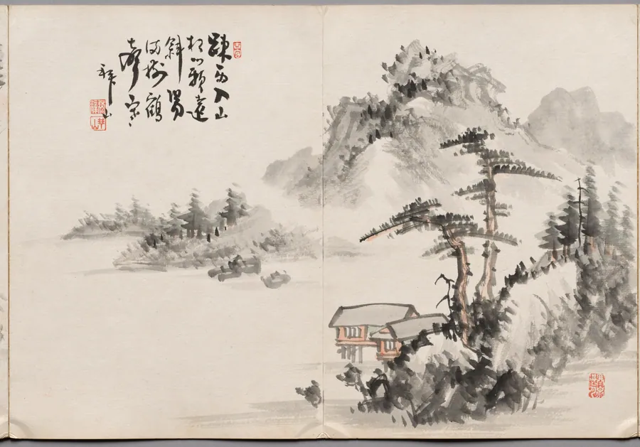 Painting One from Album of Paintings by Haizan by Yoshitsugu Haizan