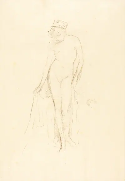 Nude Model, Standing