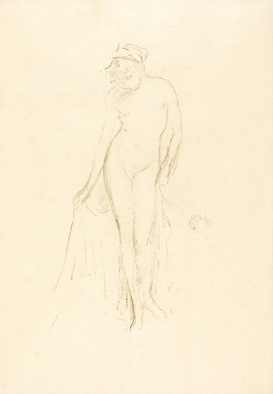 Nude Model, Standing by James McNeill Whistler