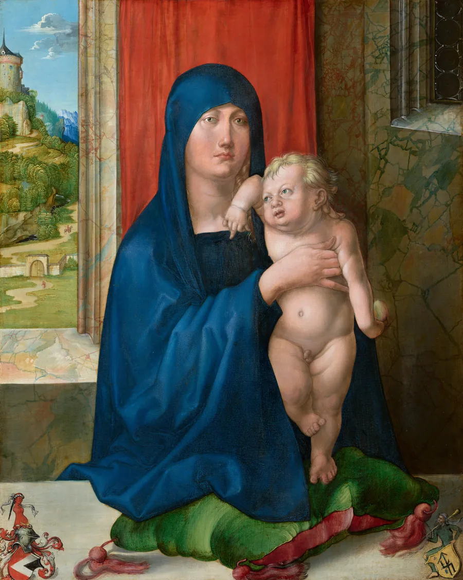 Madonna and Child [obverse] by Albrecht Dürer