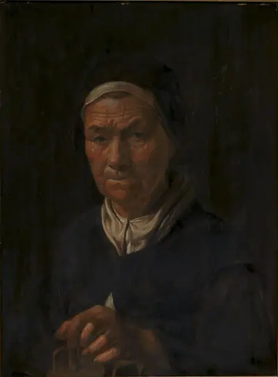 Portræt af en gammel kone, Christian Jacobsen Drakenbergs hustru, Maren Michelsdatter Drakenberg, f. Bagge (?)