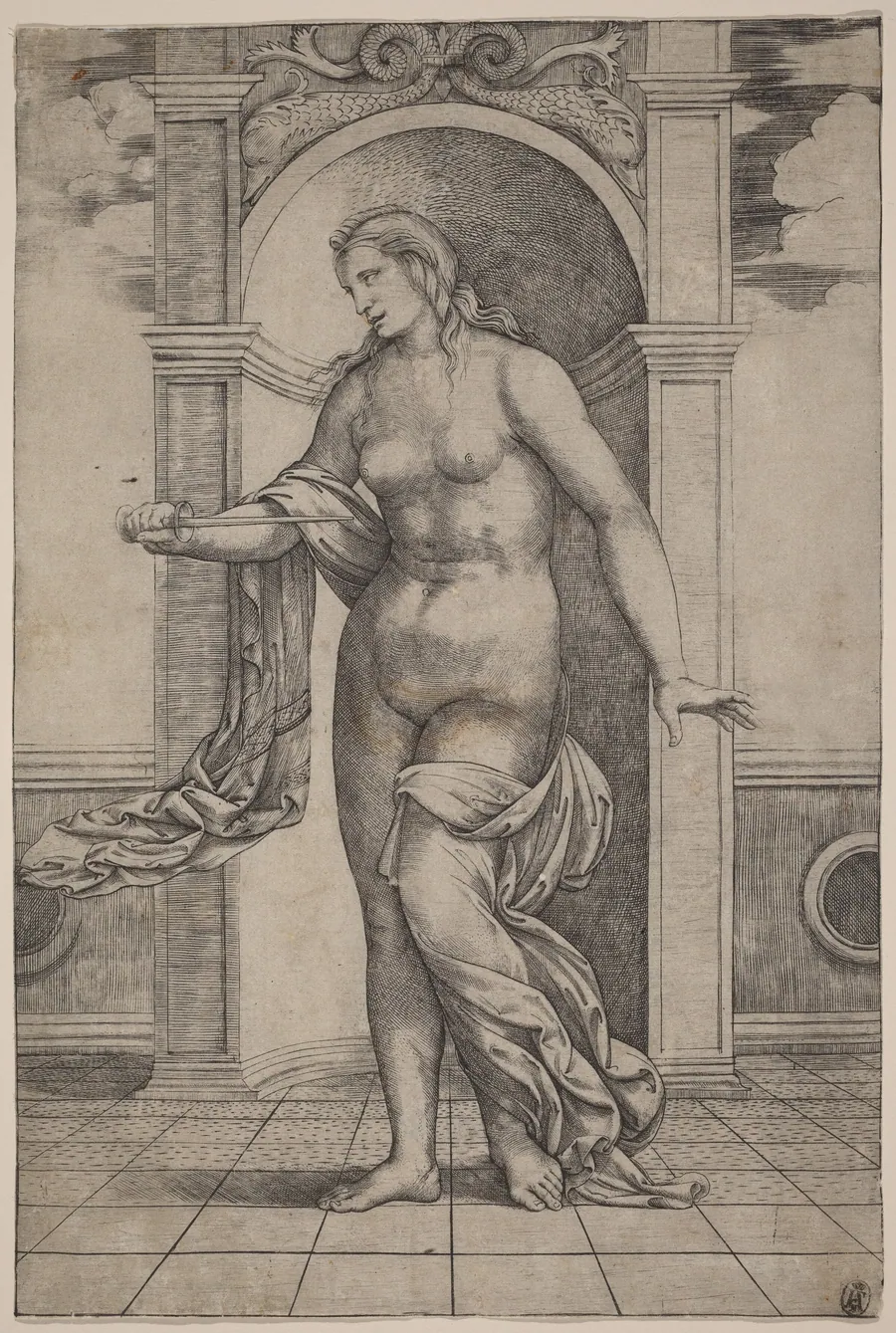 Lucretia by Jacopo Francia