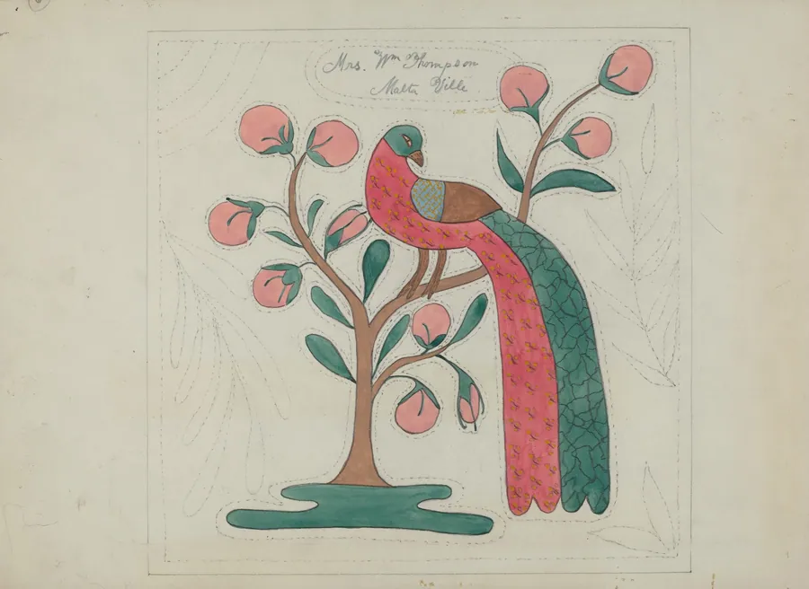 Applique Quilt by Mildred Prince