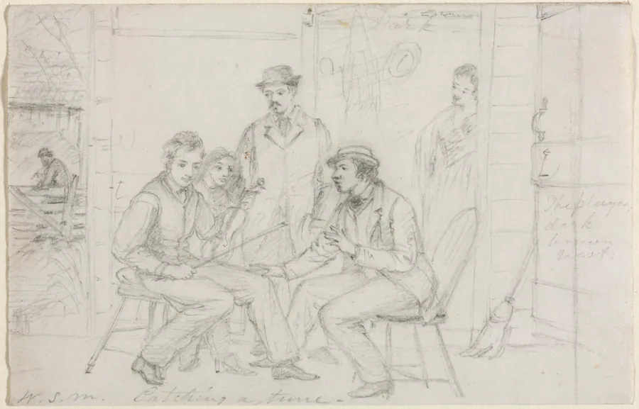 Catching a Tune by William Sidney Mount
