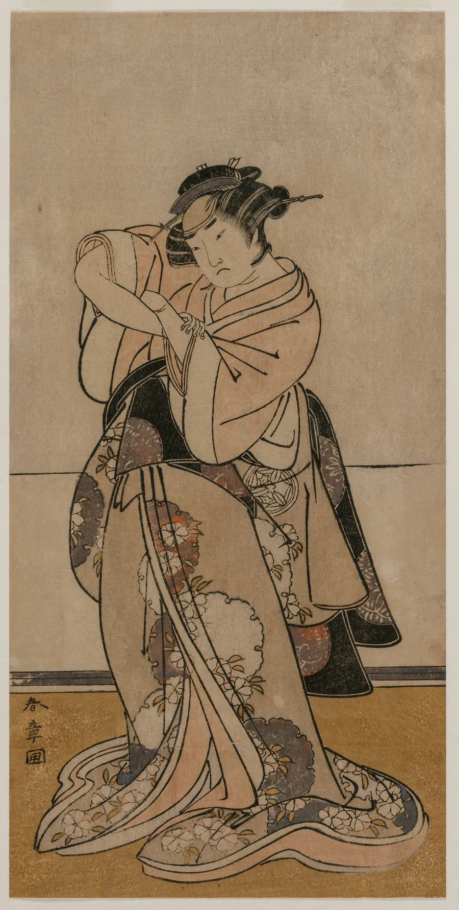 Actor Yamashita Yaozo by Katsukawa Shunshō