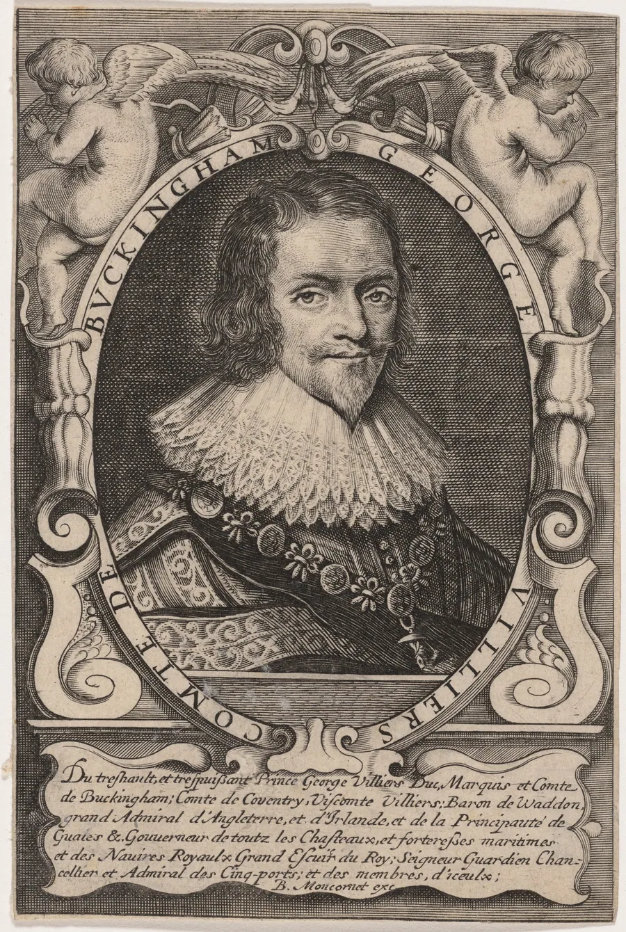 George Villiers, First Duke of Buckingham by Balthasar Moncornet