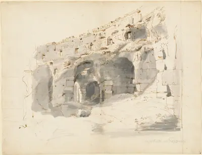 The Ruins of an Ancient Amphitheater
