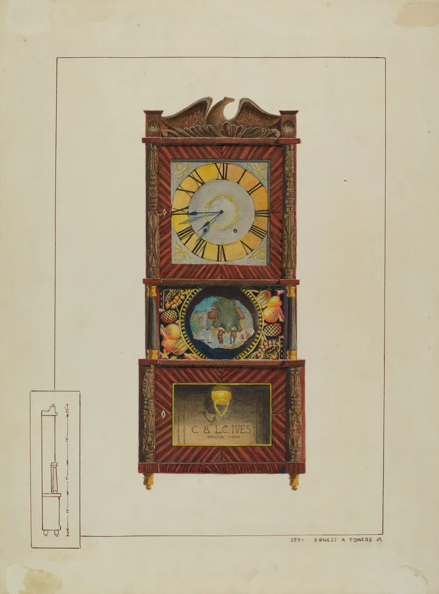 Mantle Clock by Ernest A. Towers, Jr.