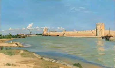 The Western Ramparts at Aigues-Mortes